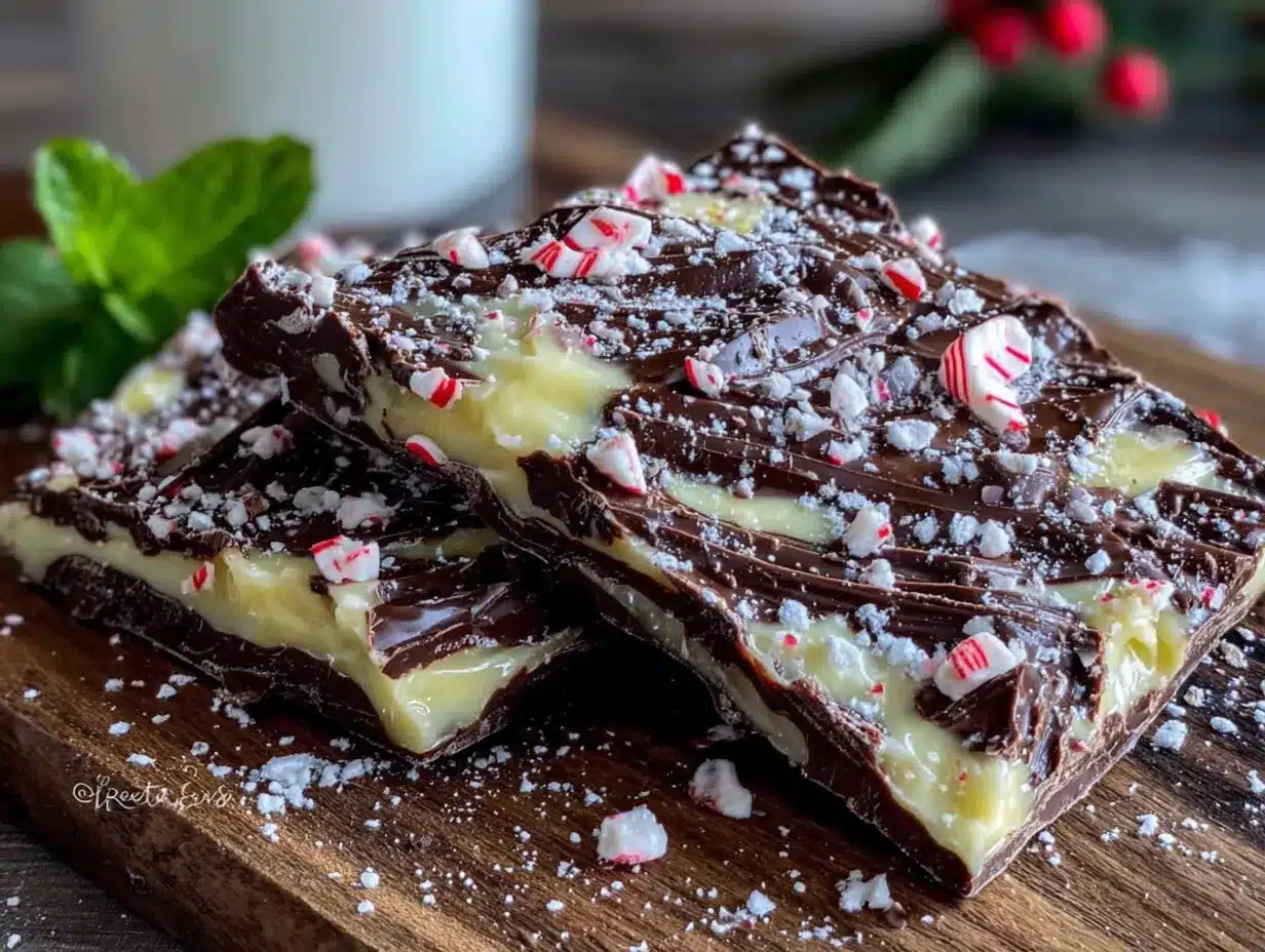easy peppermint bark preparation steps