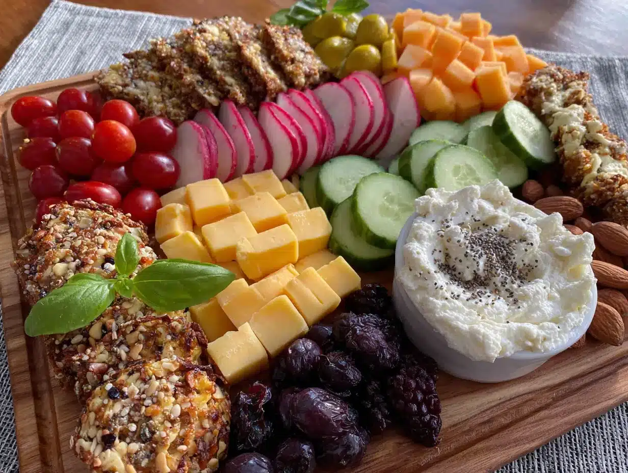easy rainbow charcuterie board for beginners preparation steps