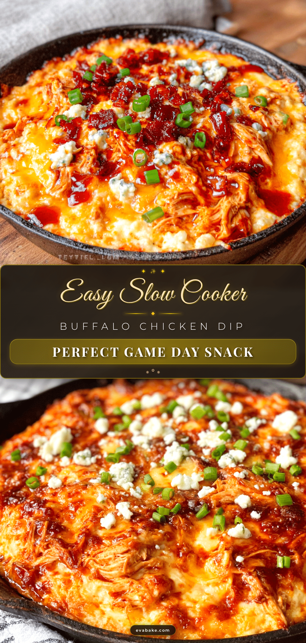 easy slow cooker buffalo chicken dip recipe