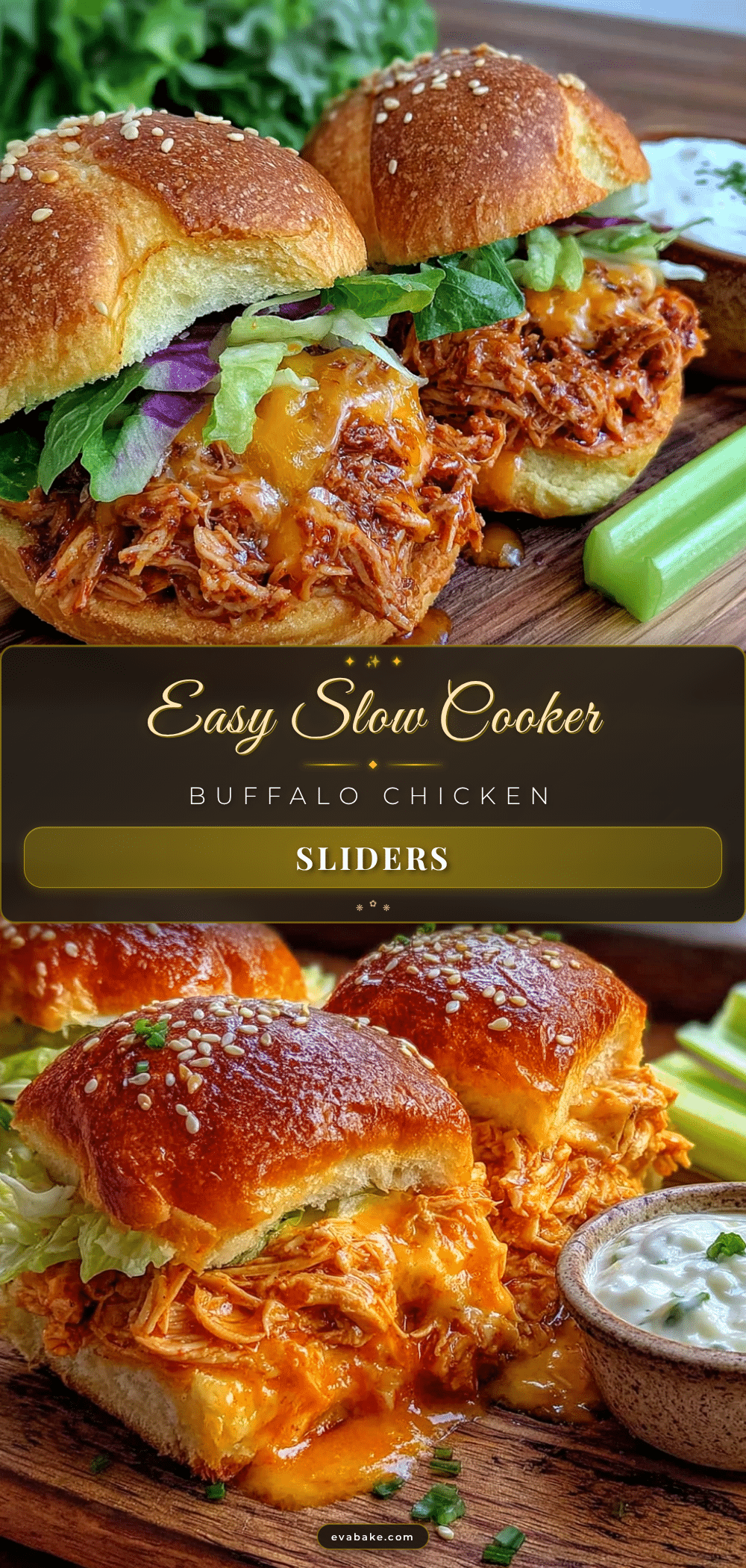 easy slow cooker buffalo chicken sliders recipe