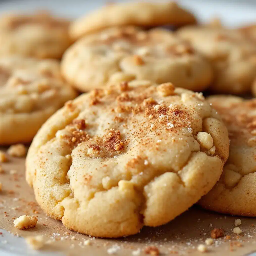 Eggnog Snickerdoodle Cookies preparation steps