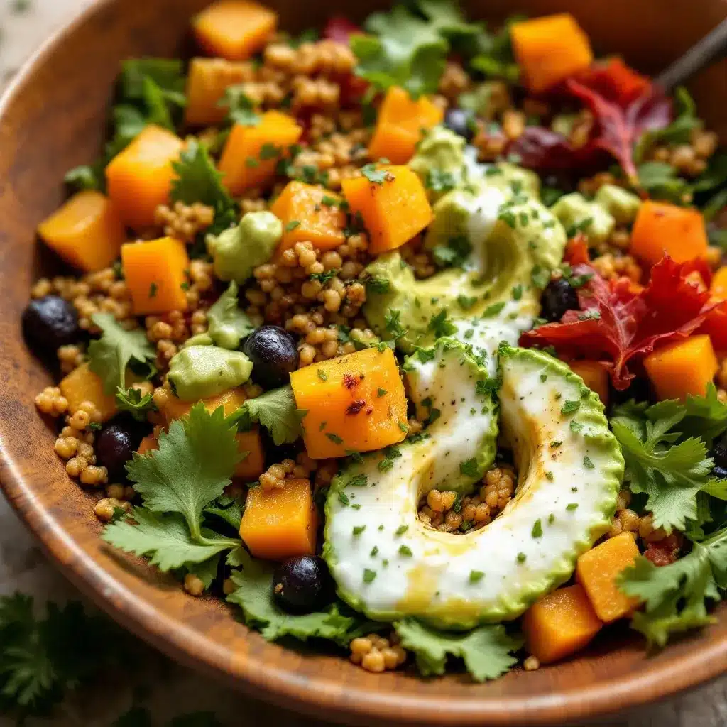 fall harvest salad preparation steps