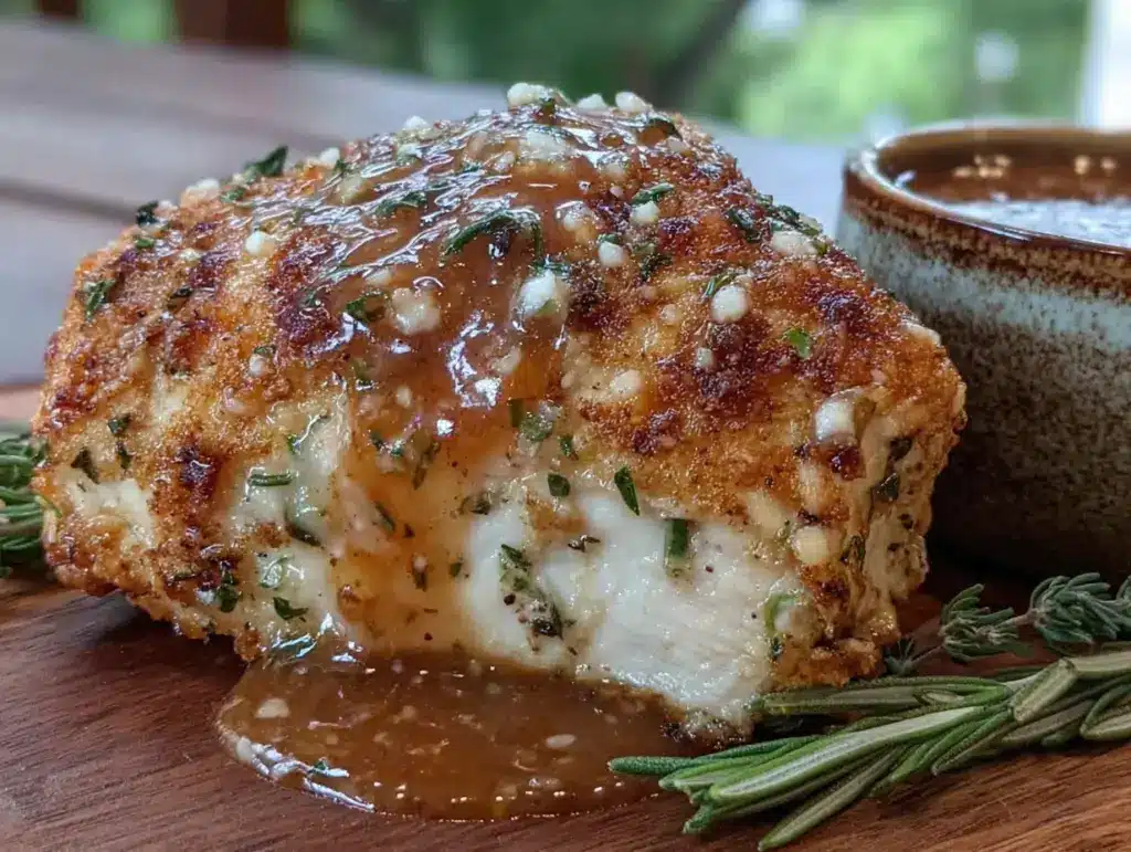 garlic butter baked chicken breast - featured image