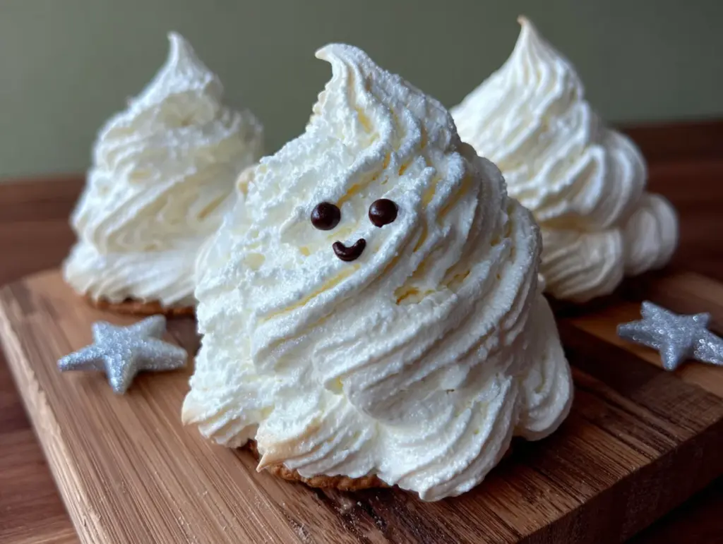 ghost meringue cookies - featured image