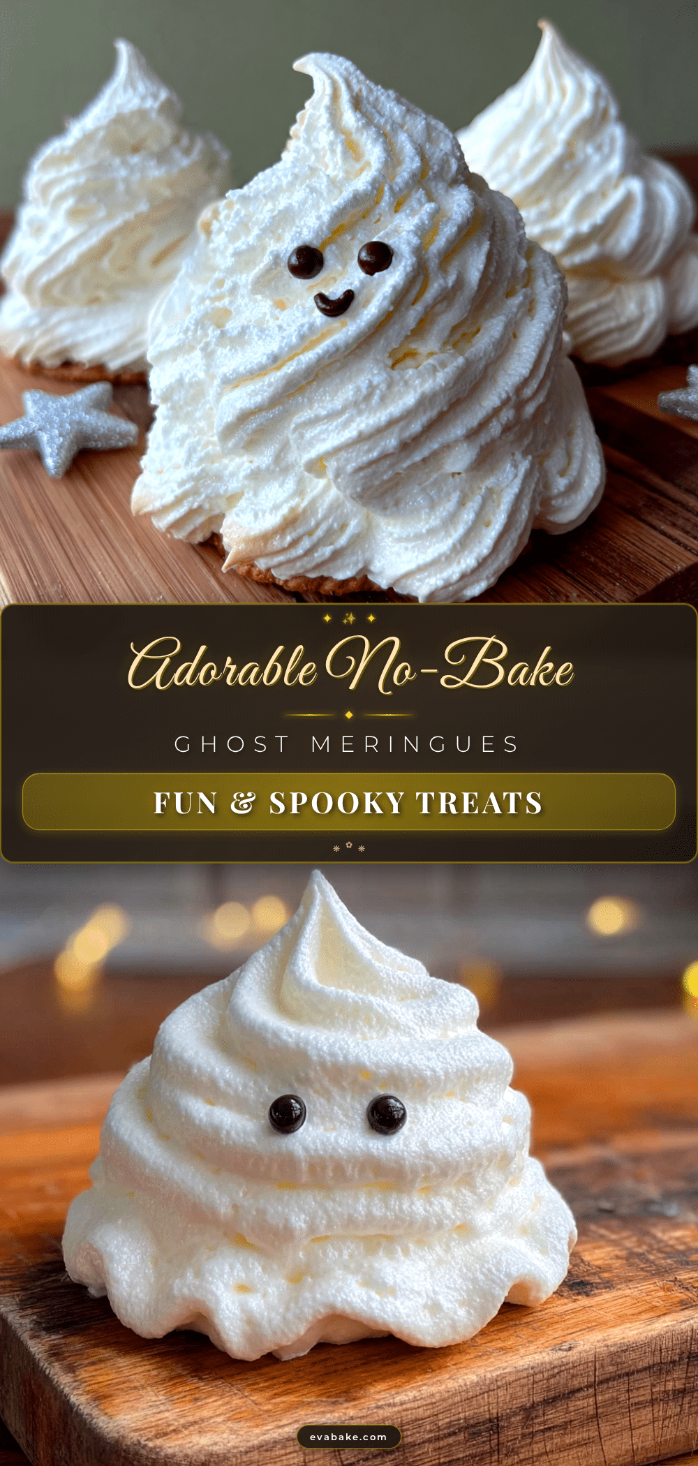 ghost meringue cookies recipe