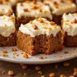 gingerbread cheesecake bars - featured image