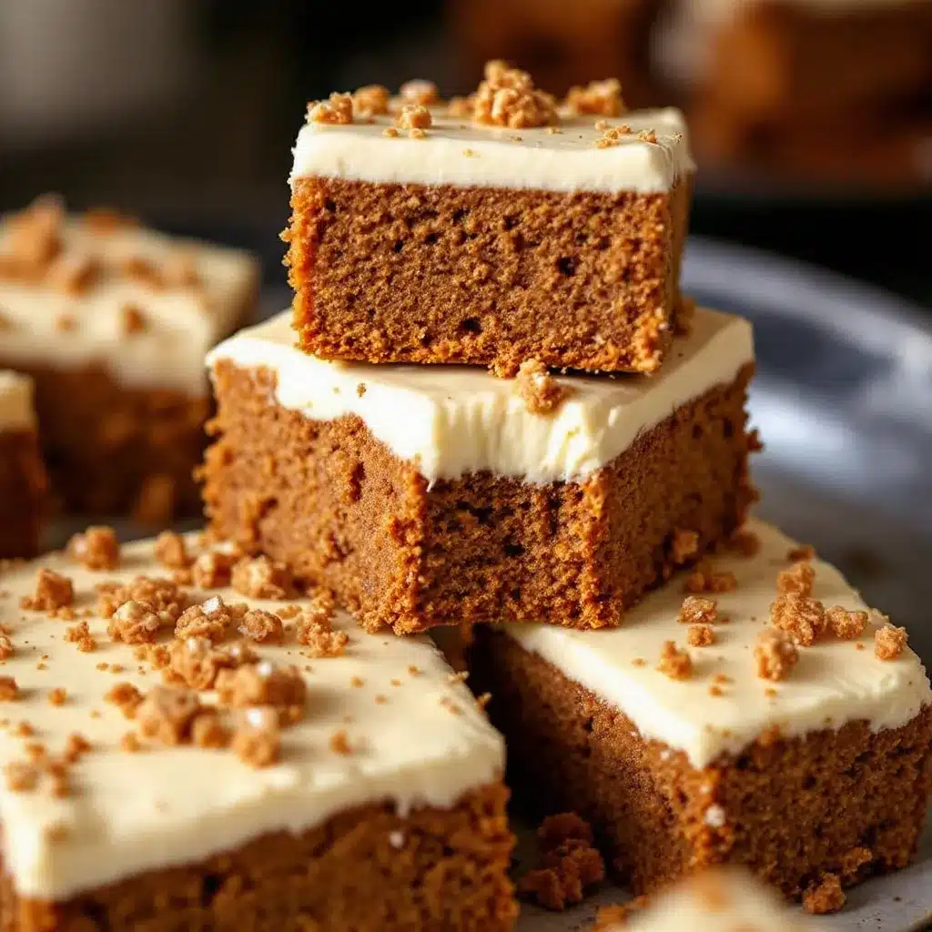 gingerbread cheesecake bars preparation steps