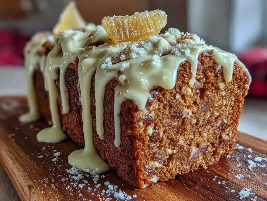gingerbread loaf cake - featured image