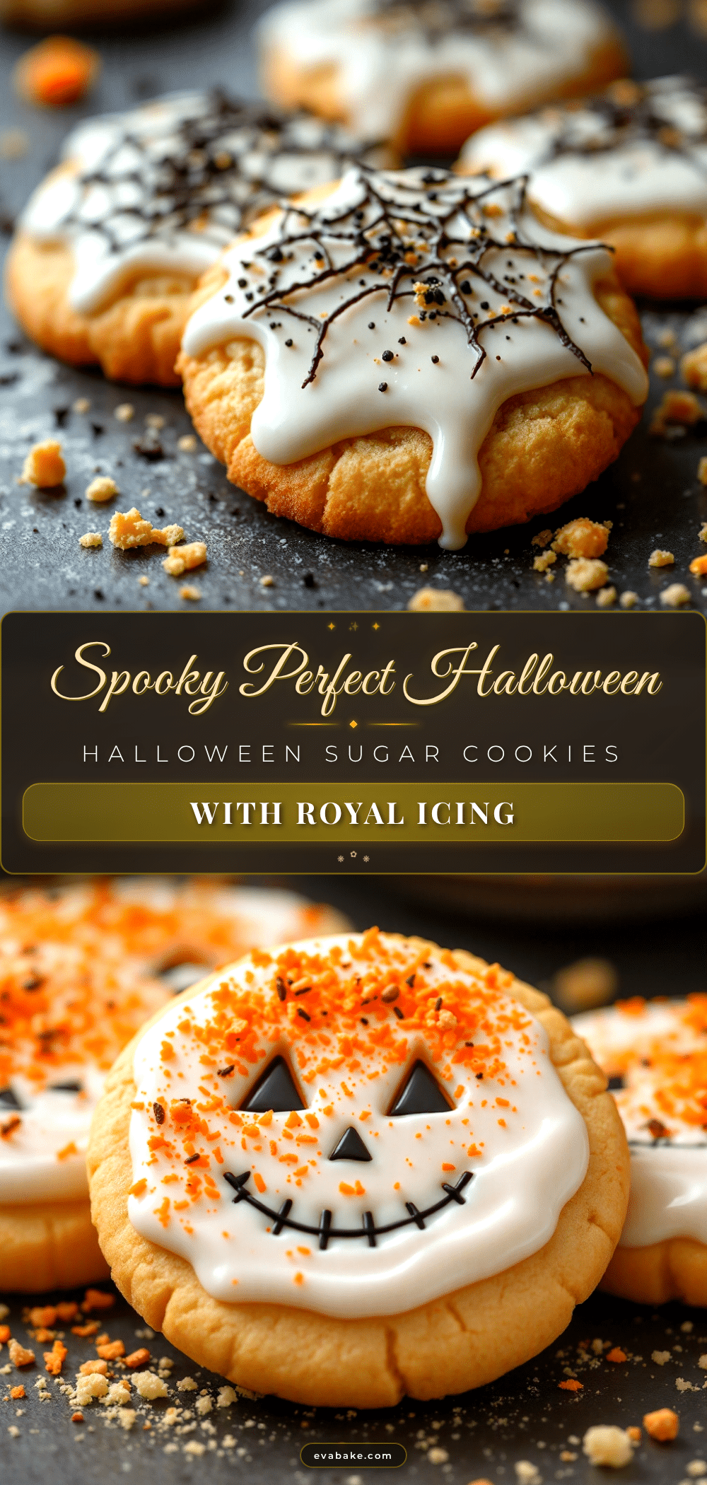 Halloween sugar cookies recipe
