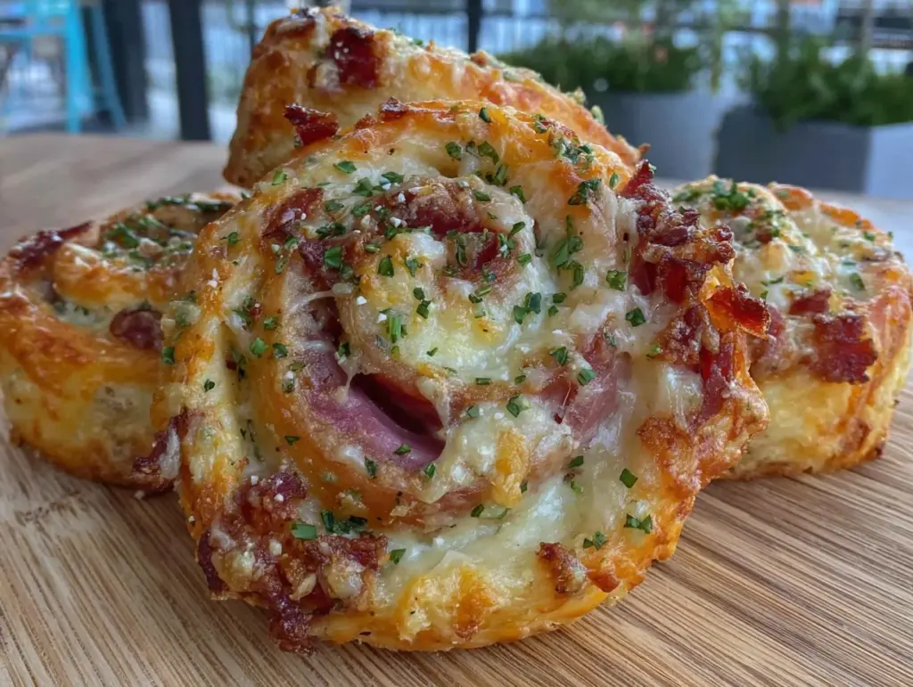 ham and cheddar ranch pinwheels - featured image