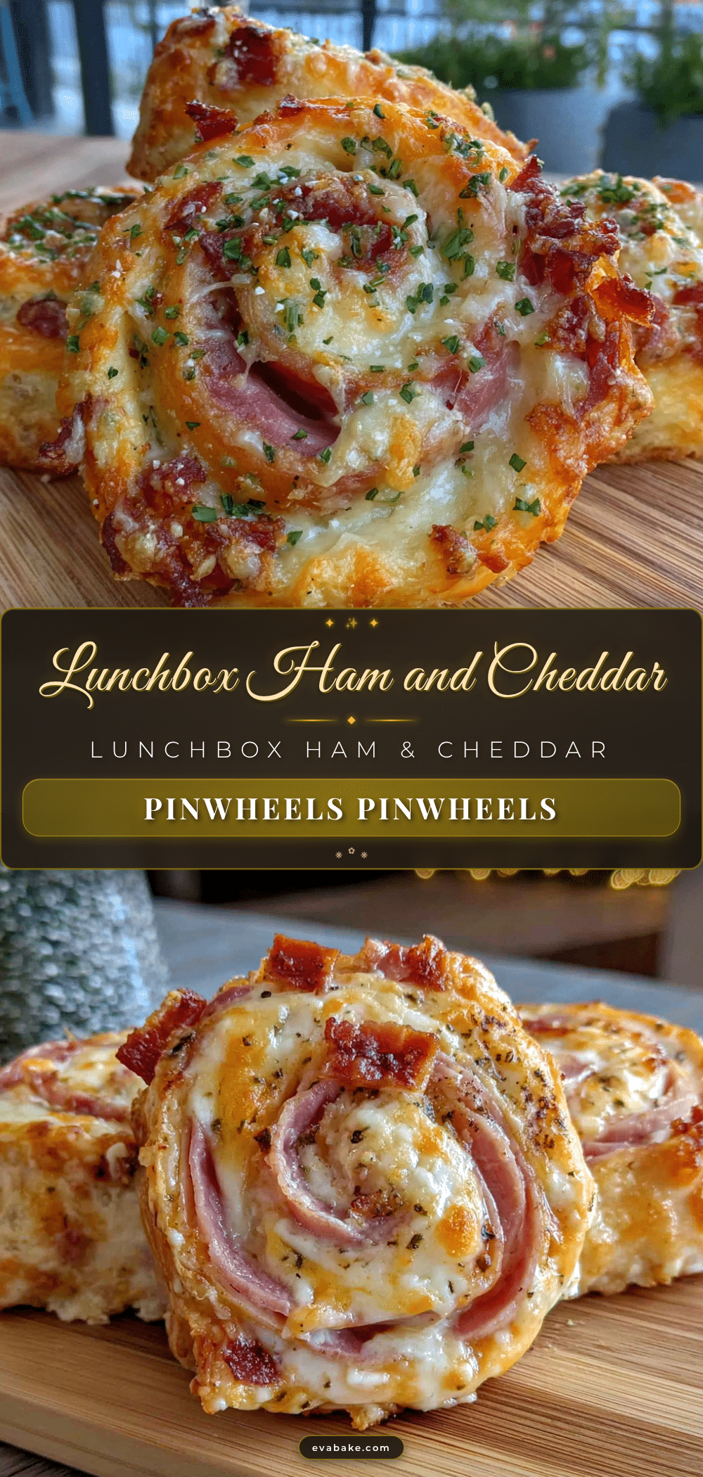 ham and cheddar ranch pinwheels recipe