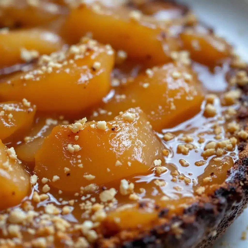 homemade canned pear preserves with vanilla bean - featured image
