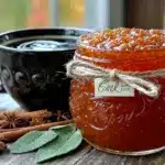 homemade pumpkin syrup for coffee - featured image