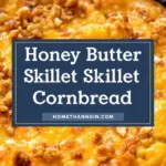 honey butter skillet cornbread - featured image