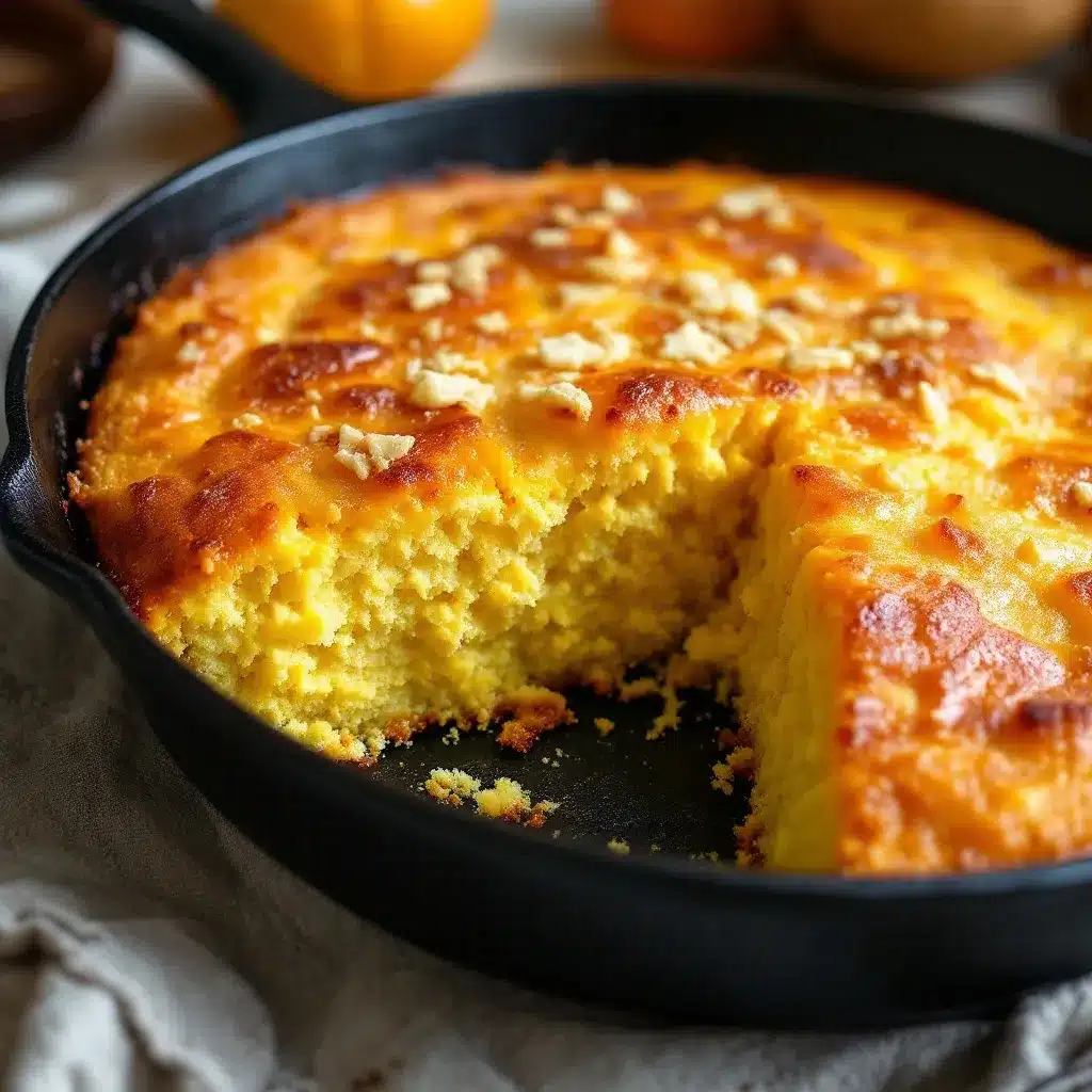 honey butter skillet cornbread preparation steps