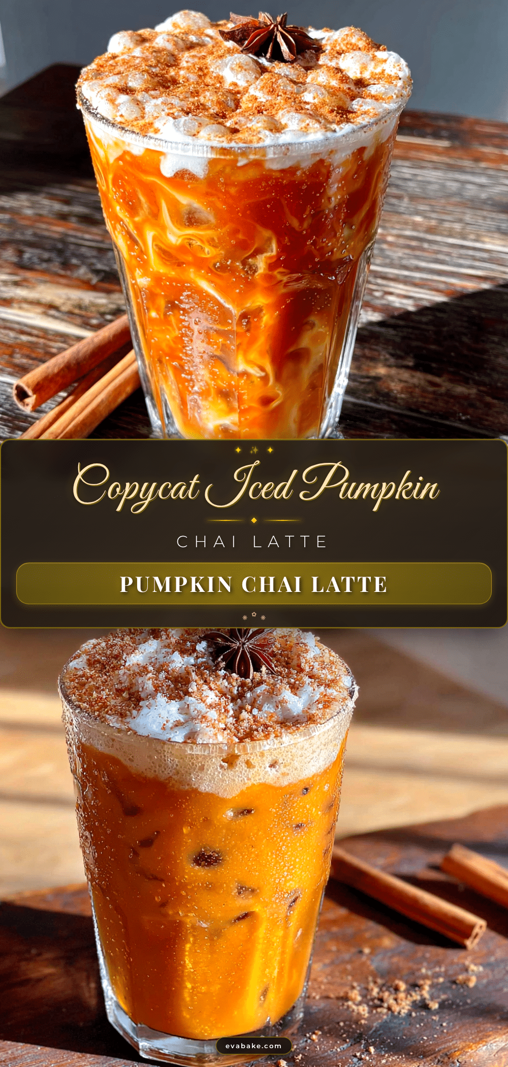 iced pumpkin chai tea latte recipe