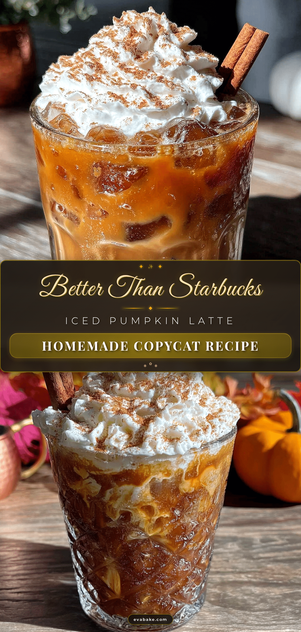 iced pumpkin spice latte recipe