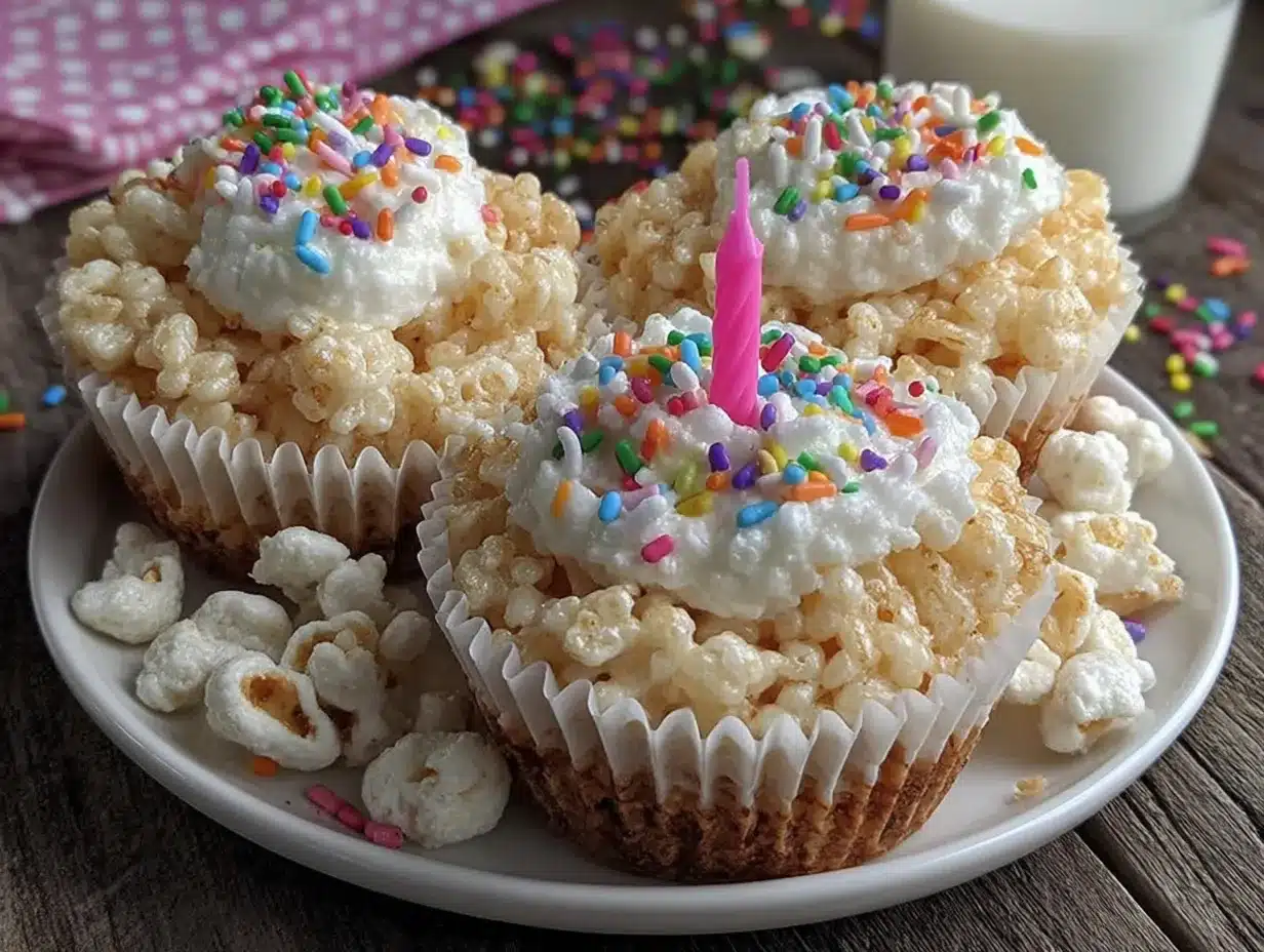 individual rice krispie treat cups preparation steps