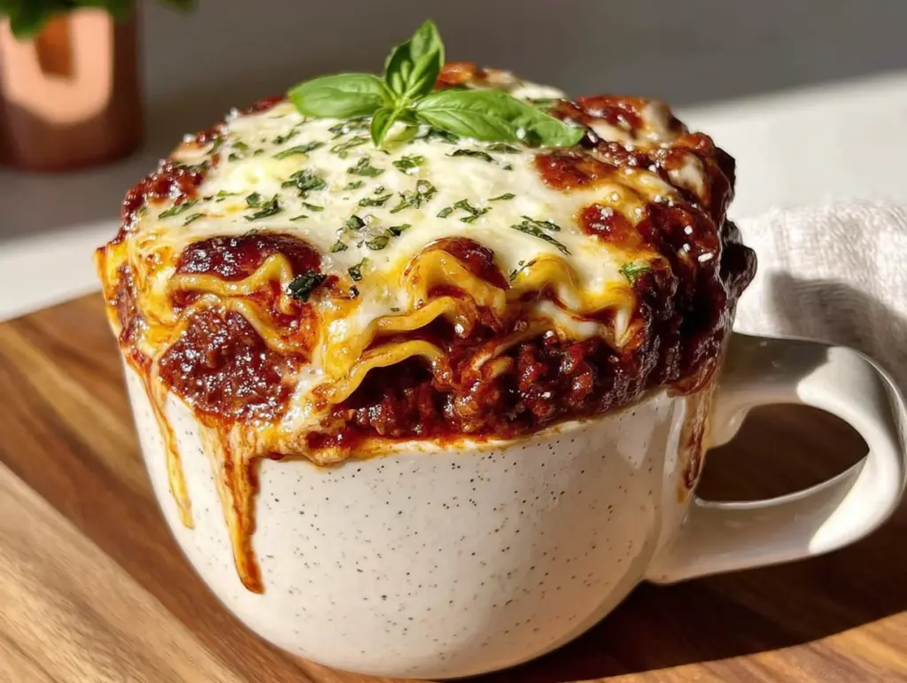 microwave mug lasagna dorm room - featured image