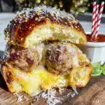 mini turkey meatball sub sliders - featured image