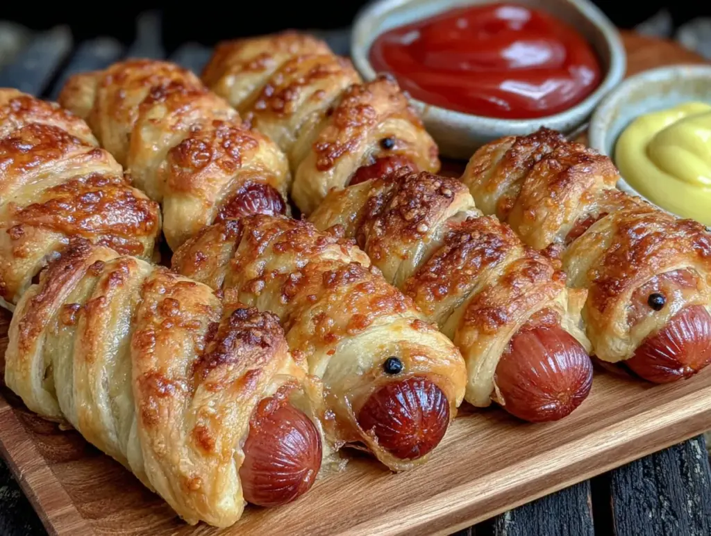 mummy hot dog bites - featured image