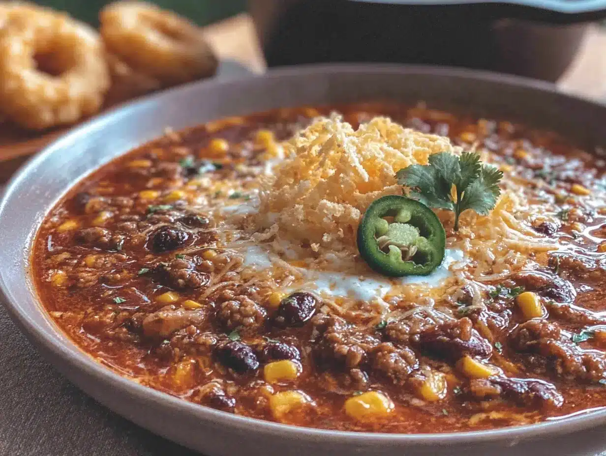 one-pot taco soup with ranch seasoning preparation steps