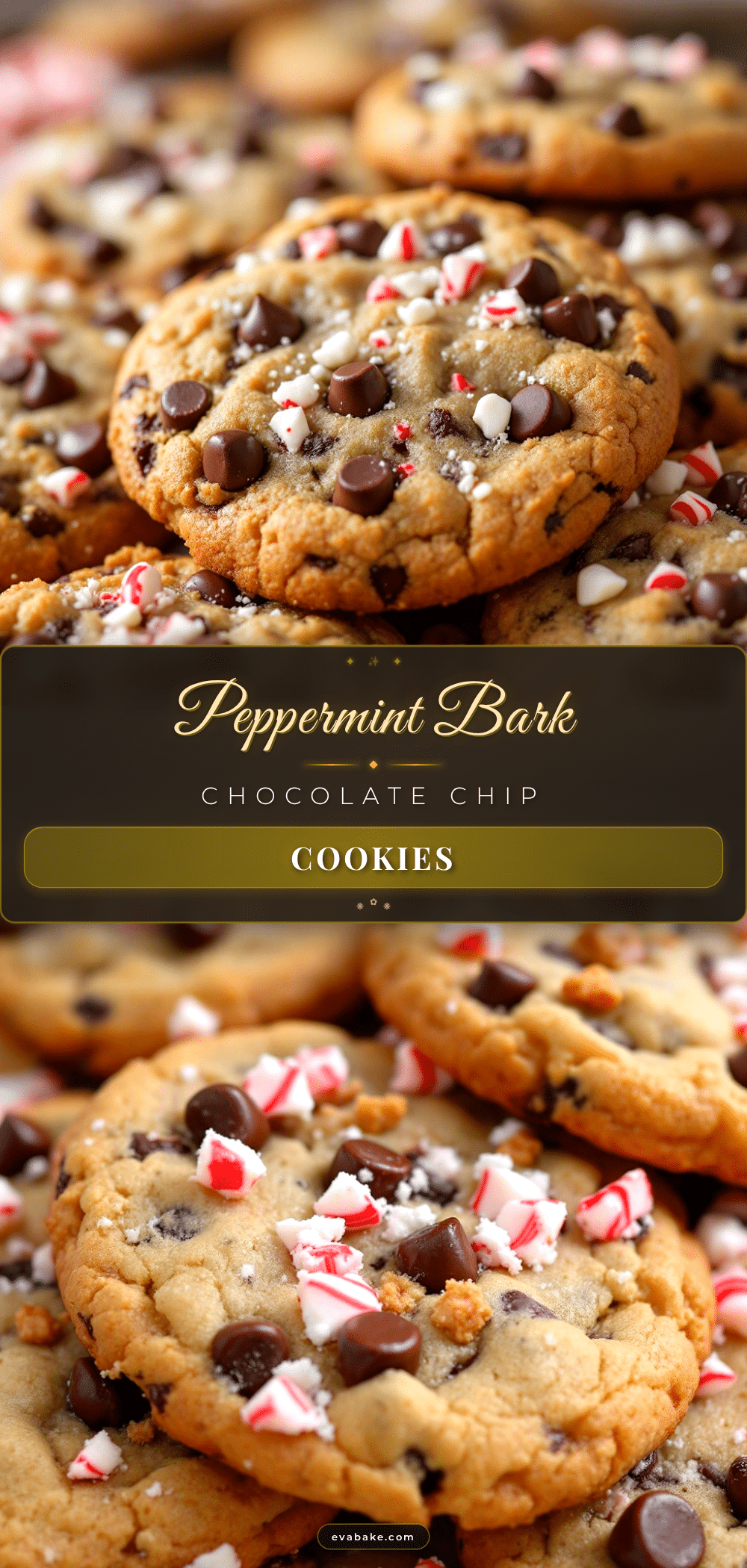peppermint bark chocolate chip cookies recipe