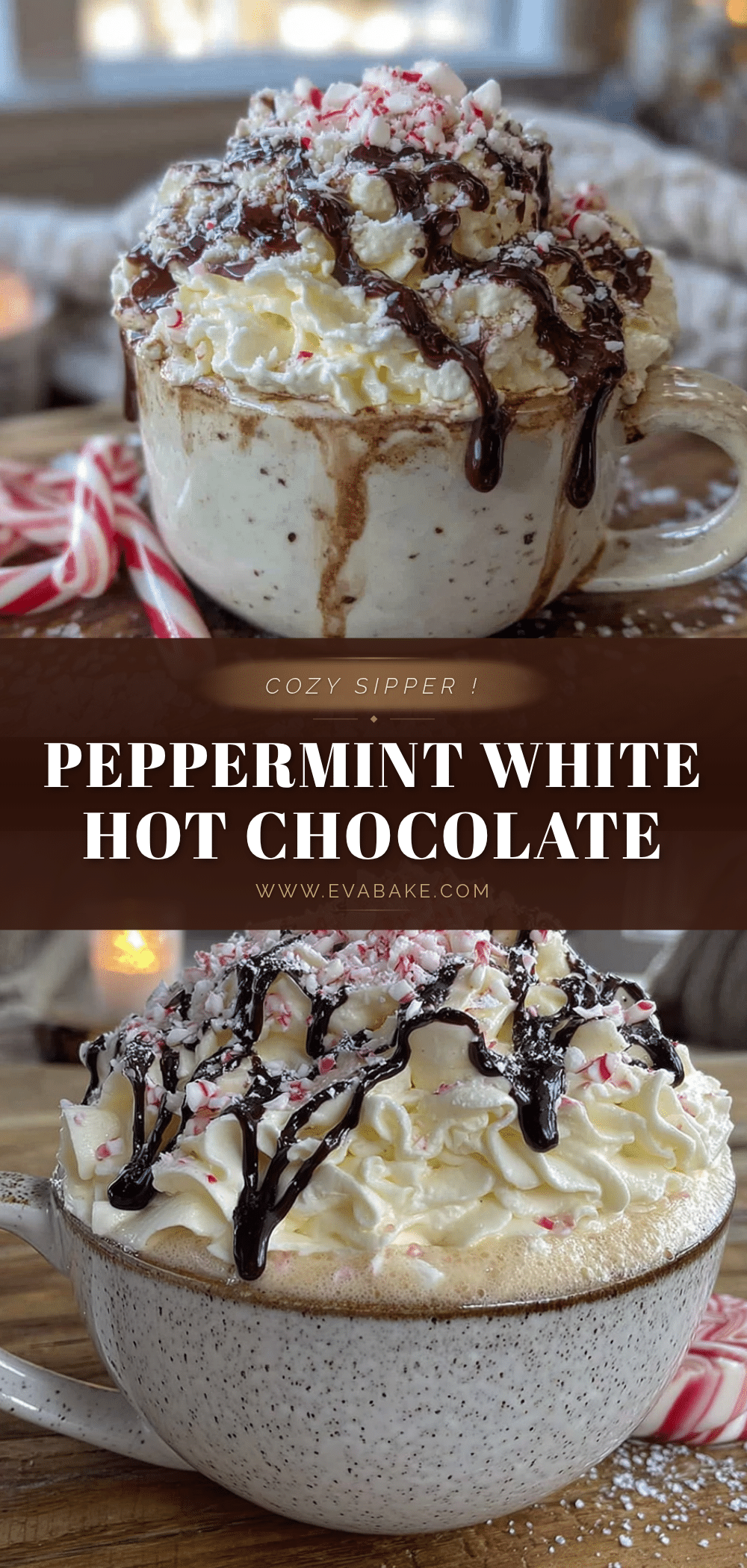 peppermint white hot chocolate recipe