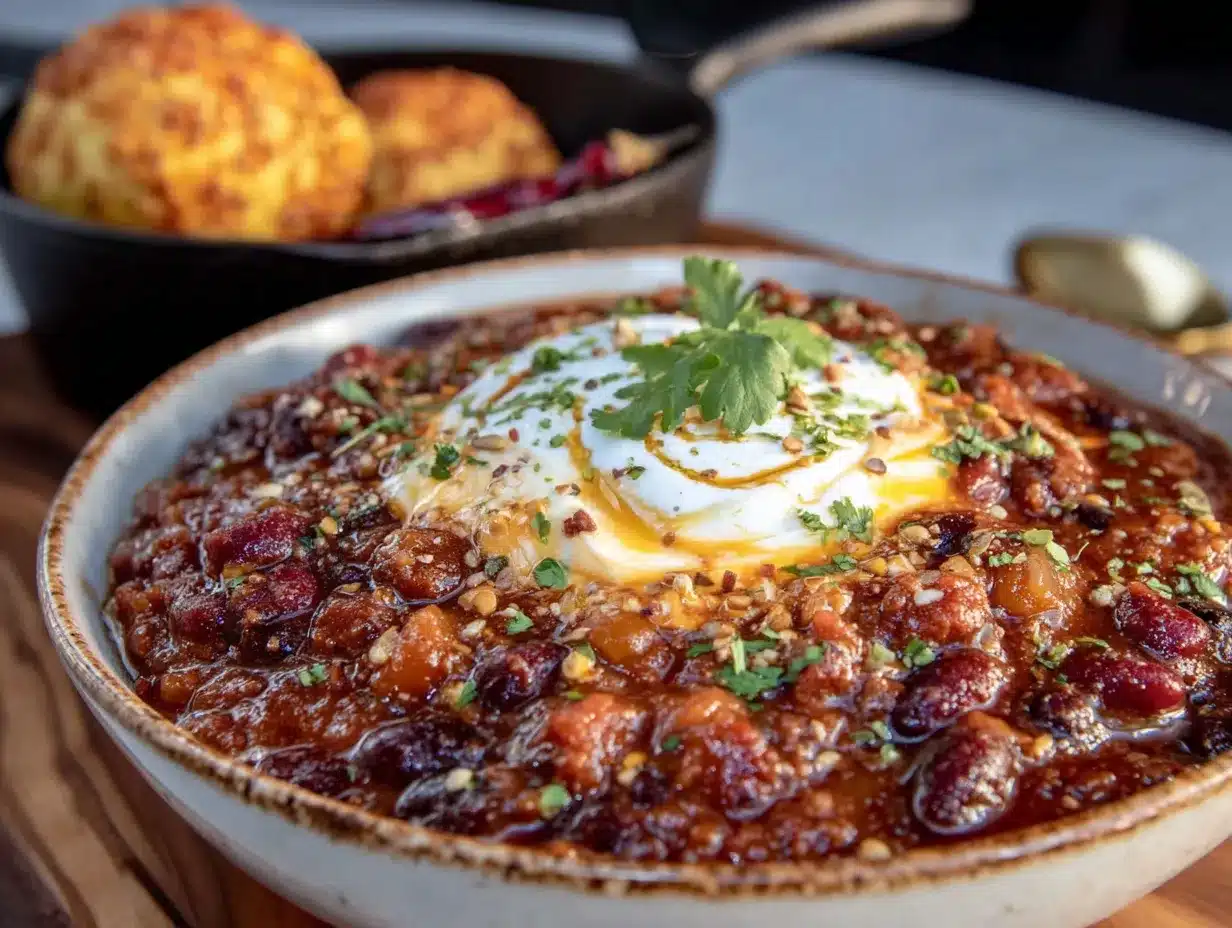 pumpkin black bean chili preparation steps