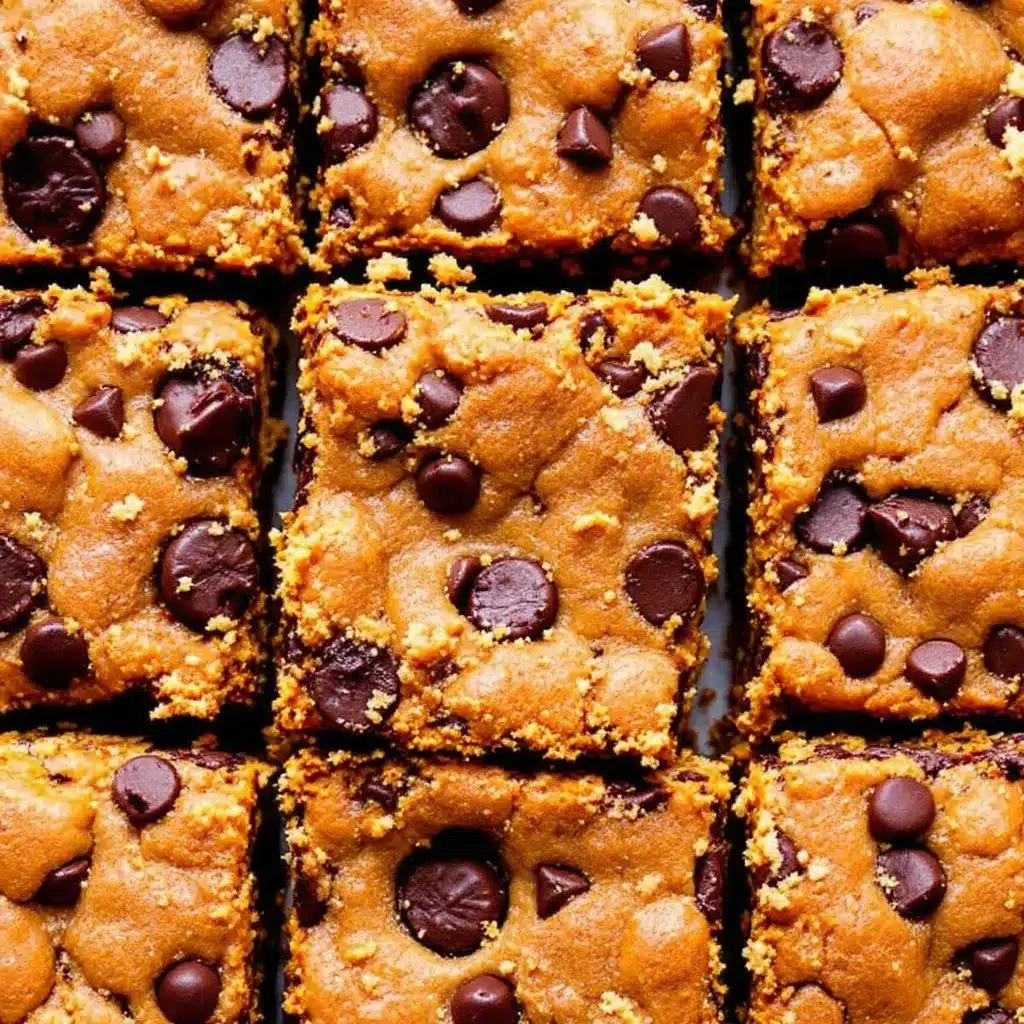 pumpkin chocolate chip cookie bars preparation steps