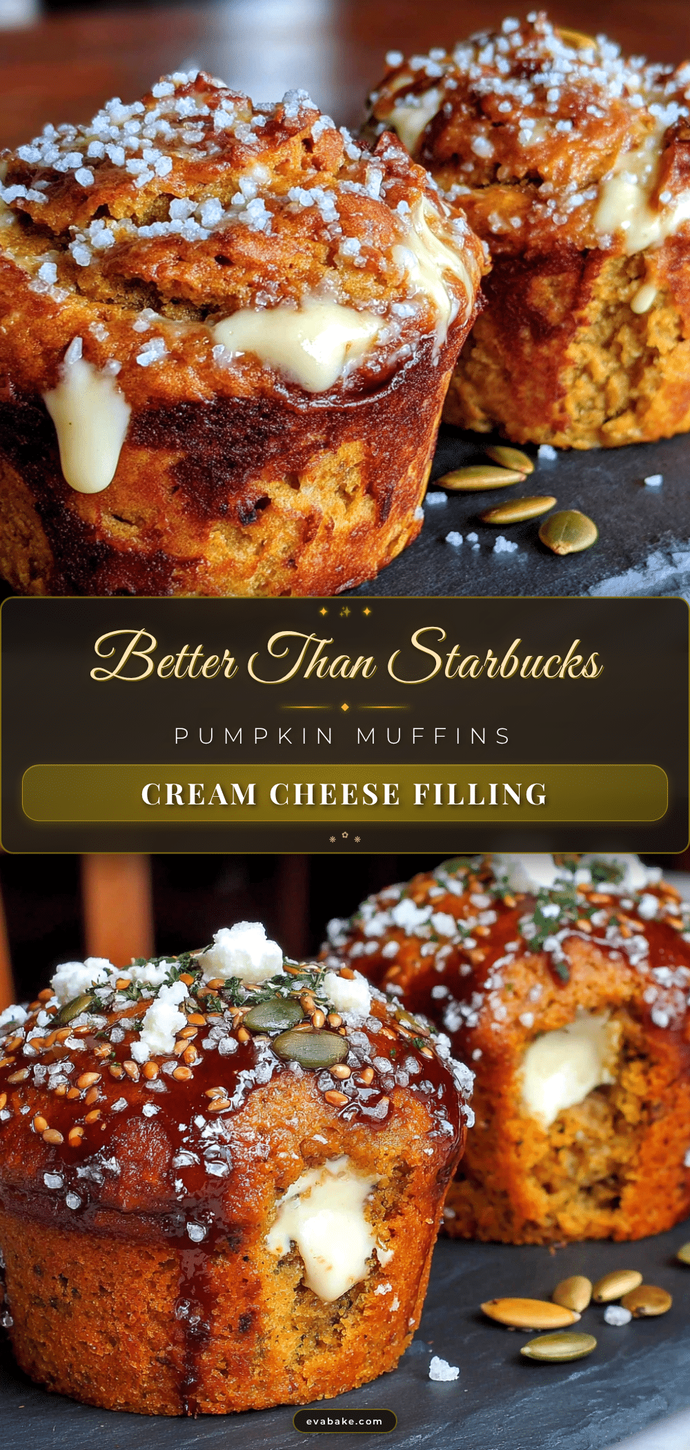 pumpkin cream cheese muffins recipe