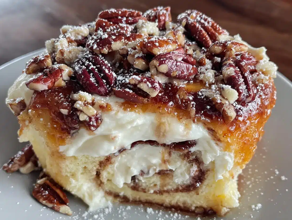 pumpkin cream cheese roll preparation steps