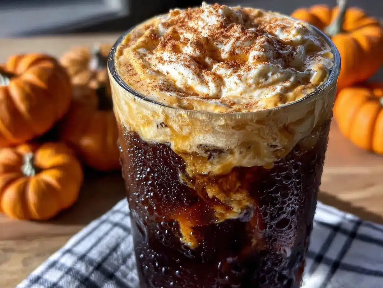 pumpkin cream cold brew preparation steps