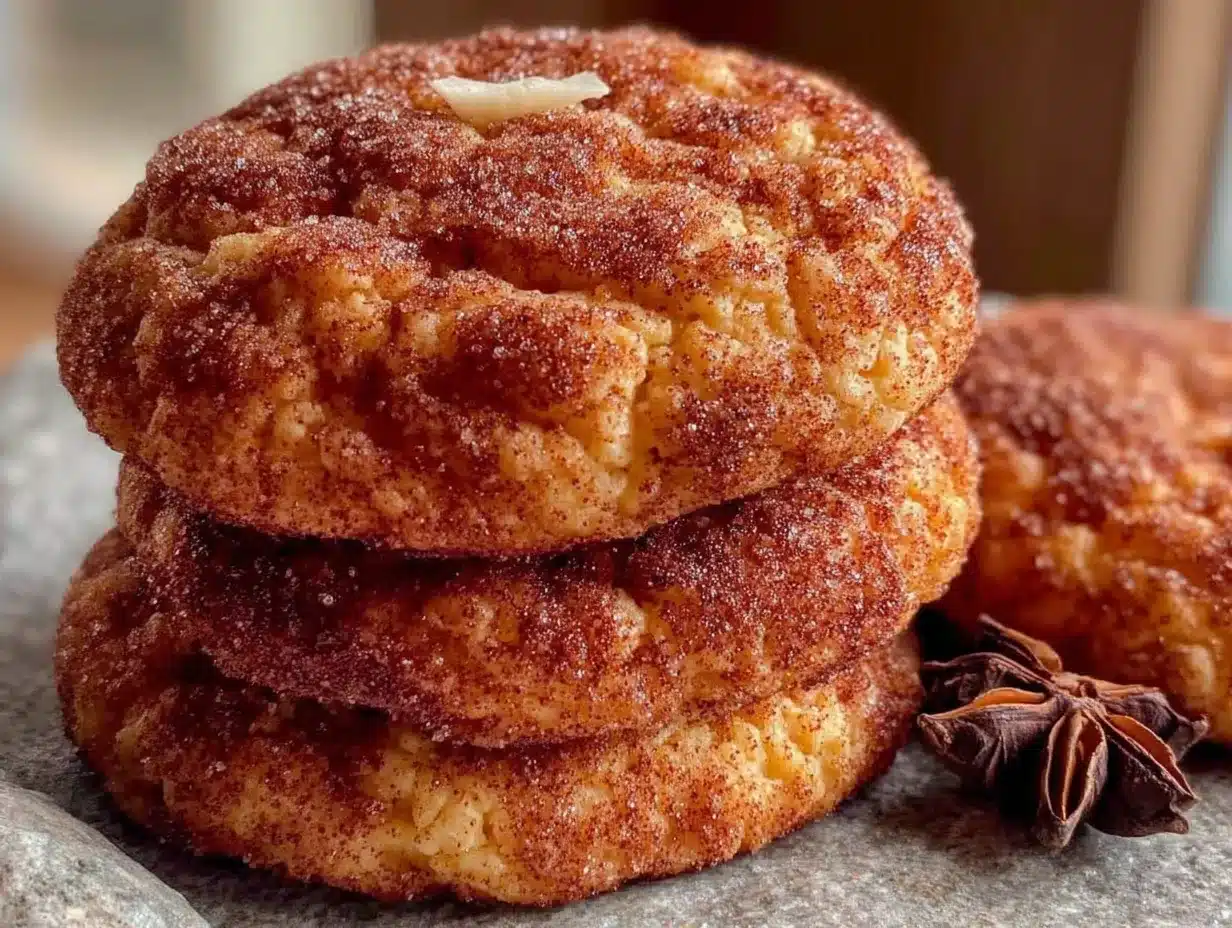 pumpkin snickerdoodle cookies preparation steps
