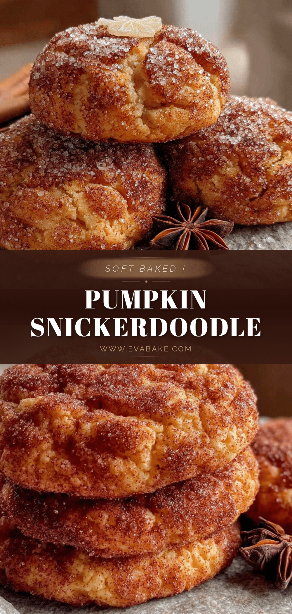 pumpkin snickerdoodle cookies recipe
