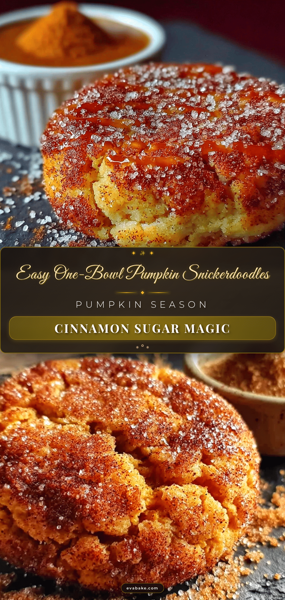 pumpkin snickerdoodles recipe