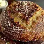 pumpkin sourdough discard bread - featured image