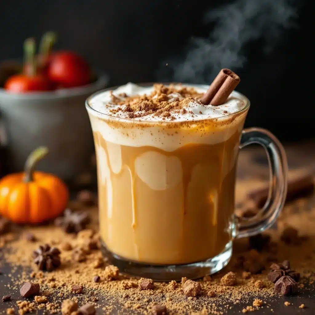 pumpkin spice cold brew halloween coffee bar - featured image