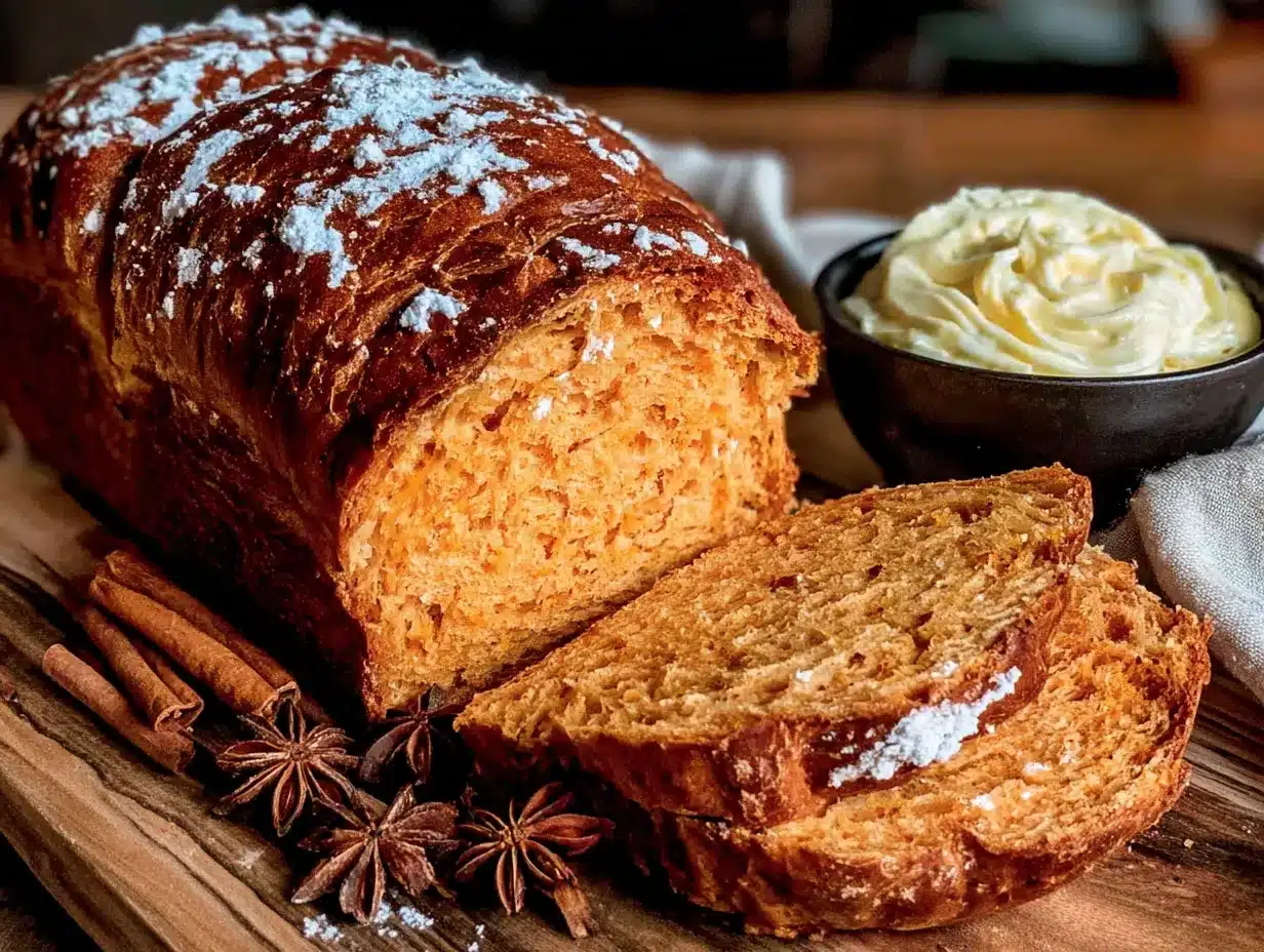 pumpkin spice sourdough sandwich bread preparation steps