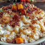 roasted butternut squash mac and cheese - featured image