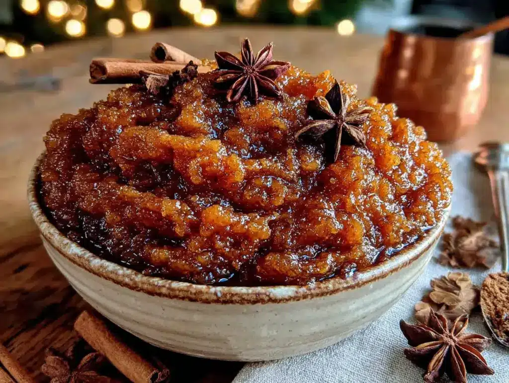 slow cooker pumpkin spice applesauce - featured image