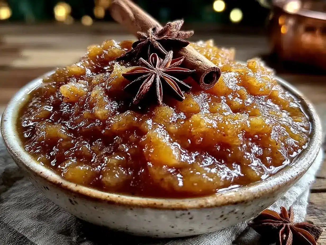 slow cooker pumpkin spice applesauce preparation steps