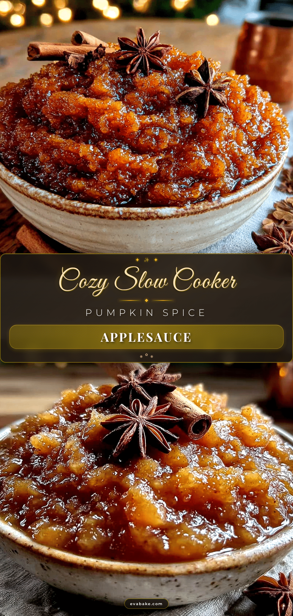 slow cooker pumpkin spice applesauce recipe