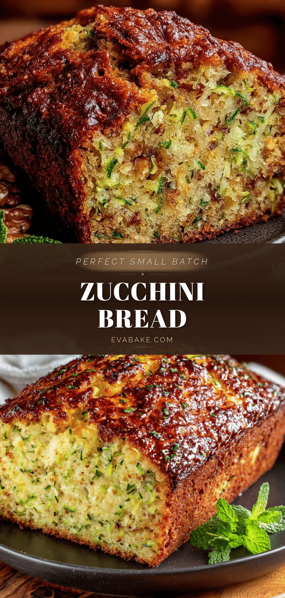 small-batch zucchini bread recipe