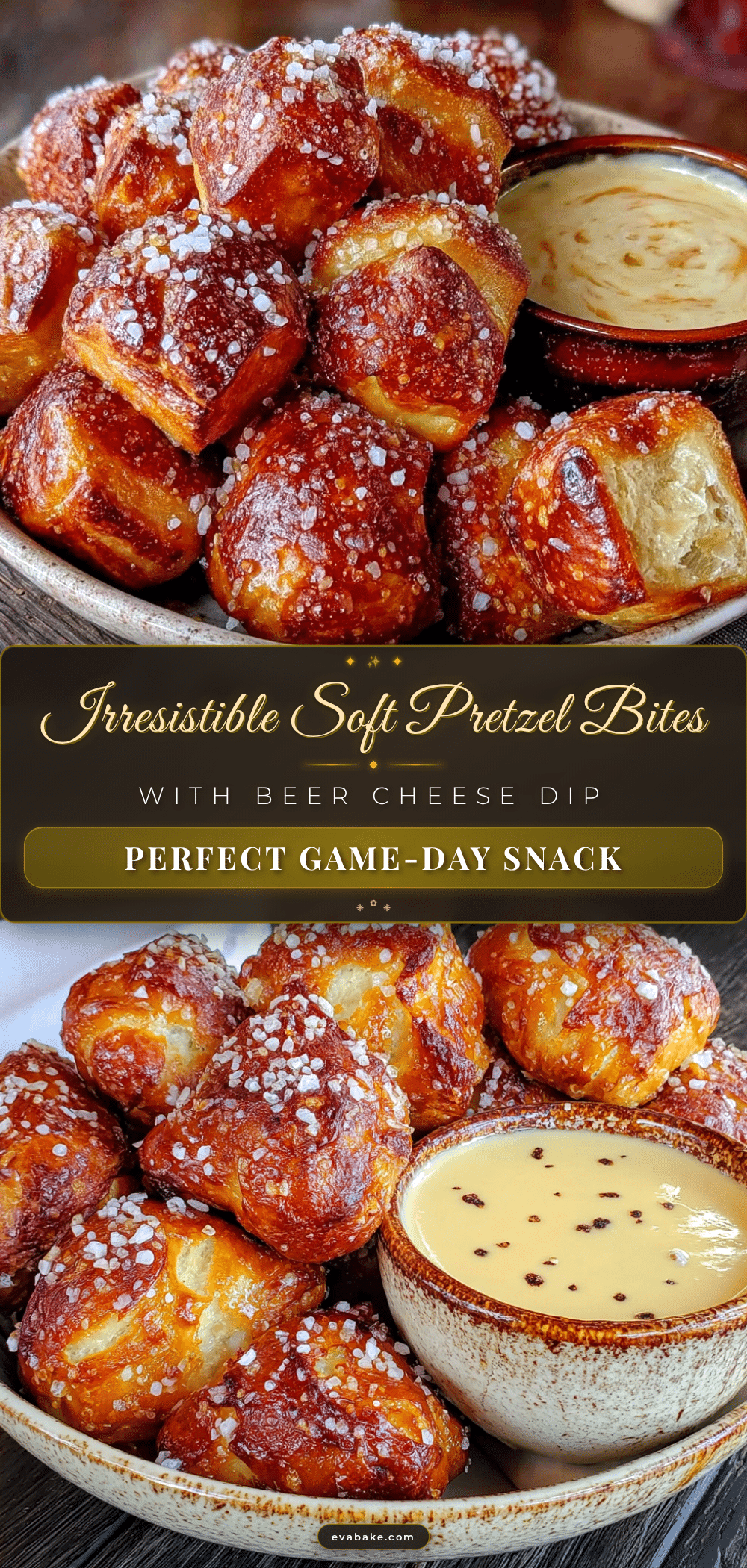 soft pretzel bites with beer cheese dip recipe