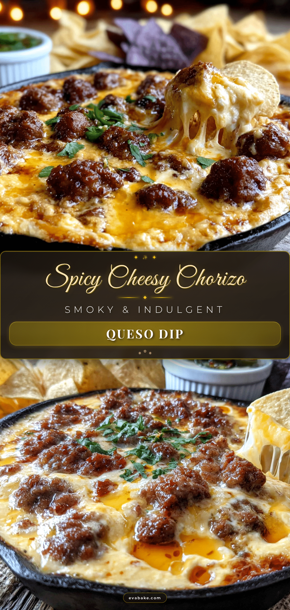 spicy chorizo queso dip recipe