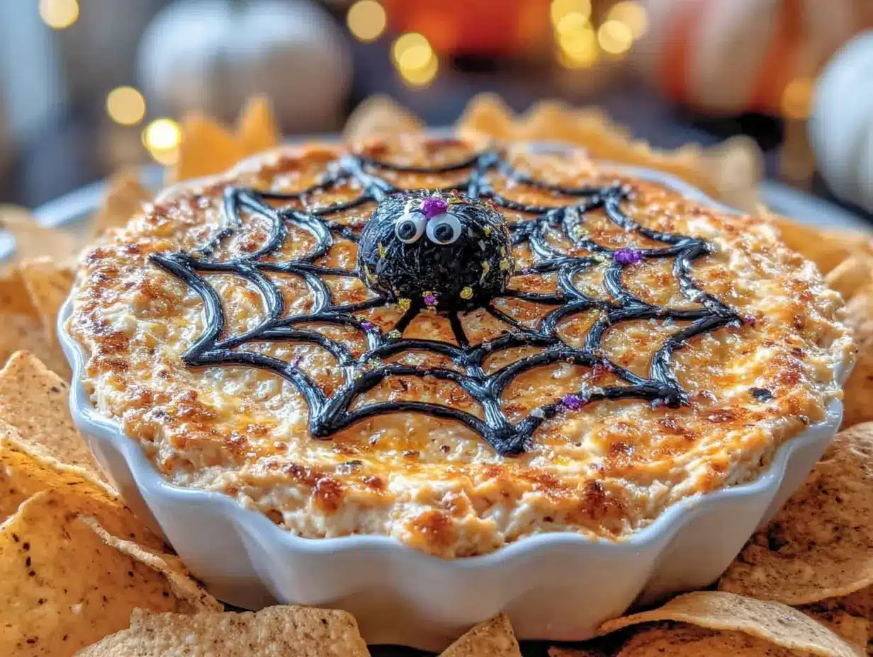 spider web taco dip preparation steps