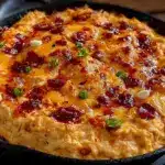 spiderweb buffalo chicken dip - featured image