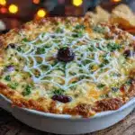 spiderweb taco dip - featured image