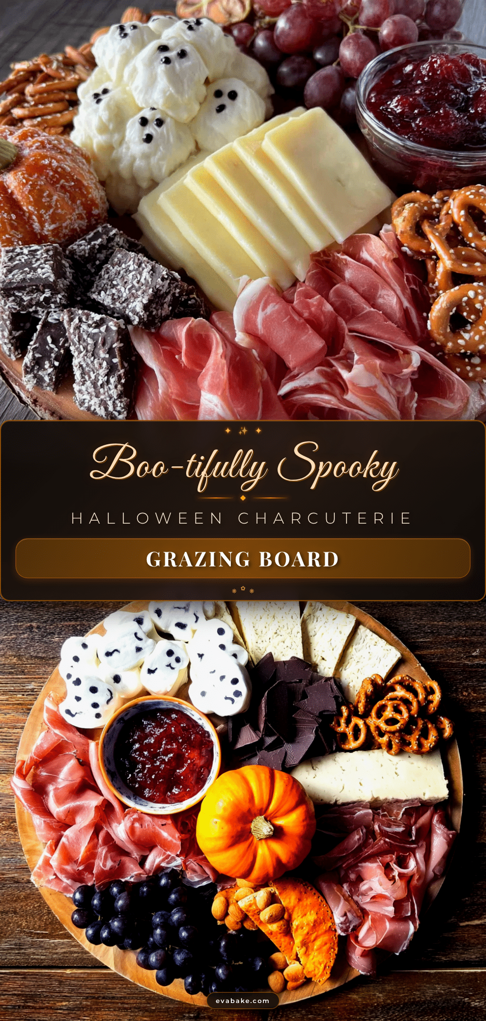 spooky Halloween charcuterie board recipe